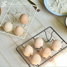 热卖实用餐桌收纳家用厨房创意烘焙手工鸡蛋架 美食拍摄道具B44