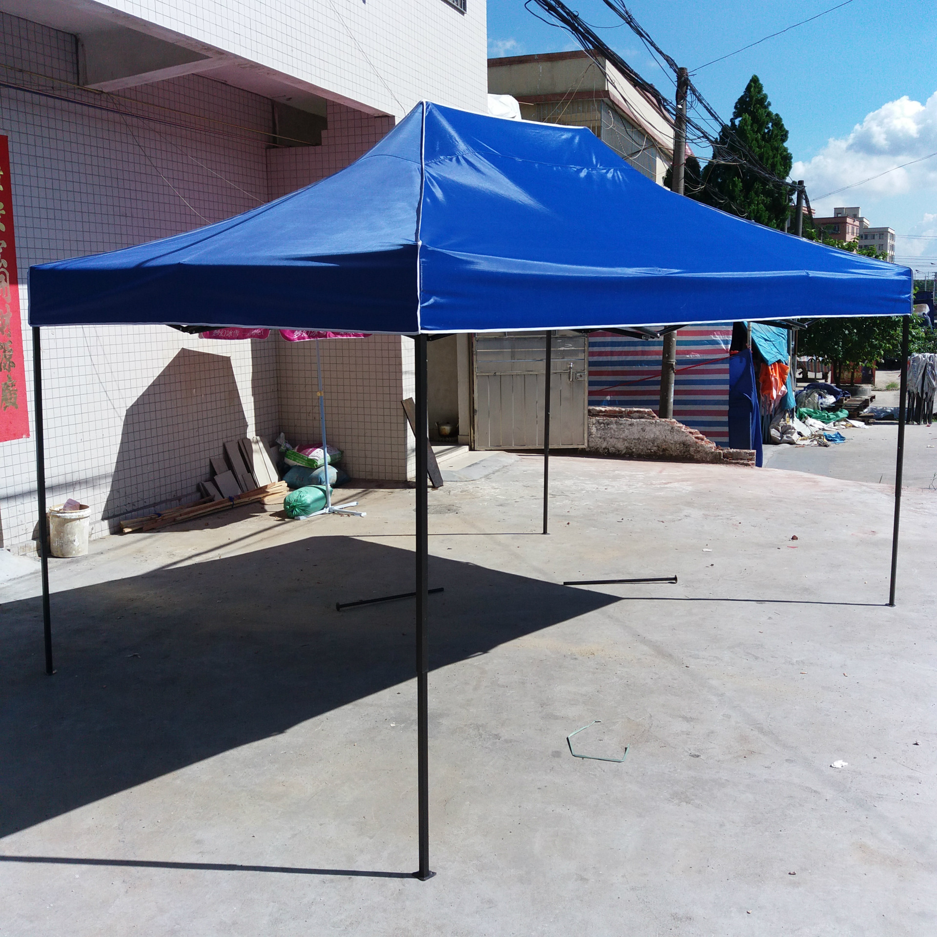 遮阳棚户外 伸缩折叠帐篷 广告帐篷印字 夜市摆摊帐篷 停车