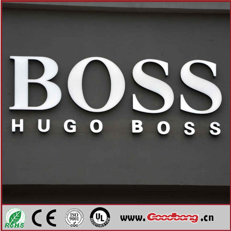 连锁店吸塑门头发光字 led户外发光字logo厂家订制_广告牌_第一枪