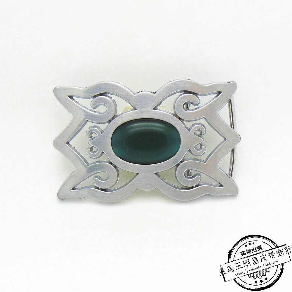 猫眼石皮带扣唐朝花纹皮带扣高档大气扣子厂家直销欢迎来样订做