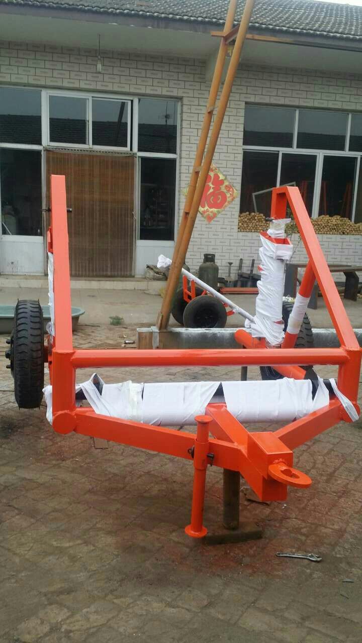 小型简易式放线车 电力施工炮车价格 5吨线盘放线拖车生产厂家