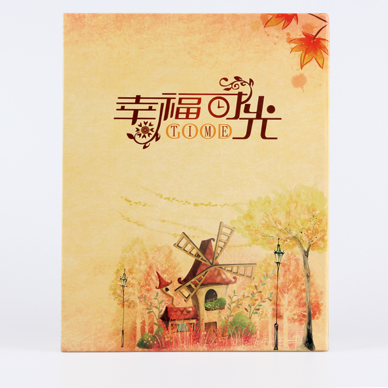 新款7寸相册200张塑封影集插页式儿童相册本影楼宝宝成长纪念册