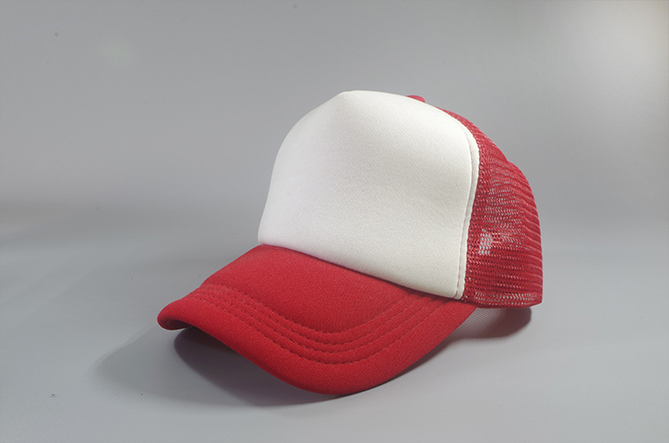 广告帽定制批发鸭舌帽空白网眼帽子韩版货车印图印字棒球帽印logo