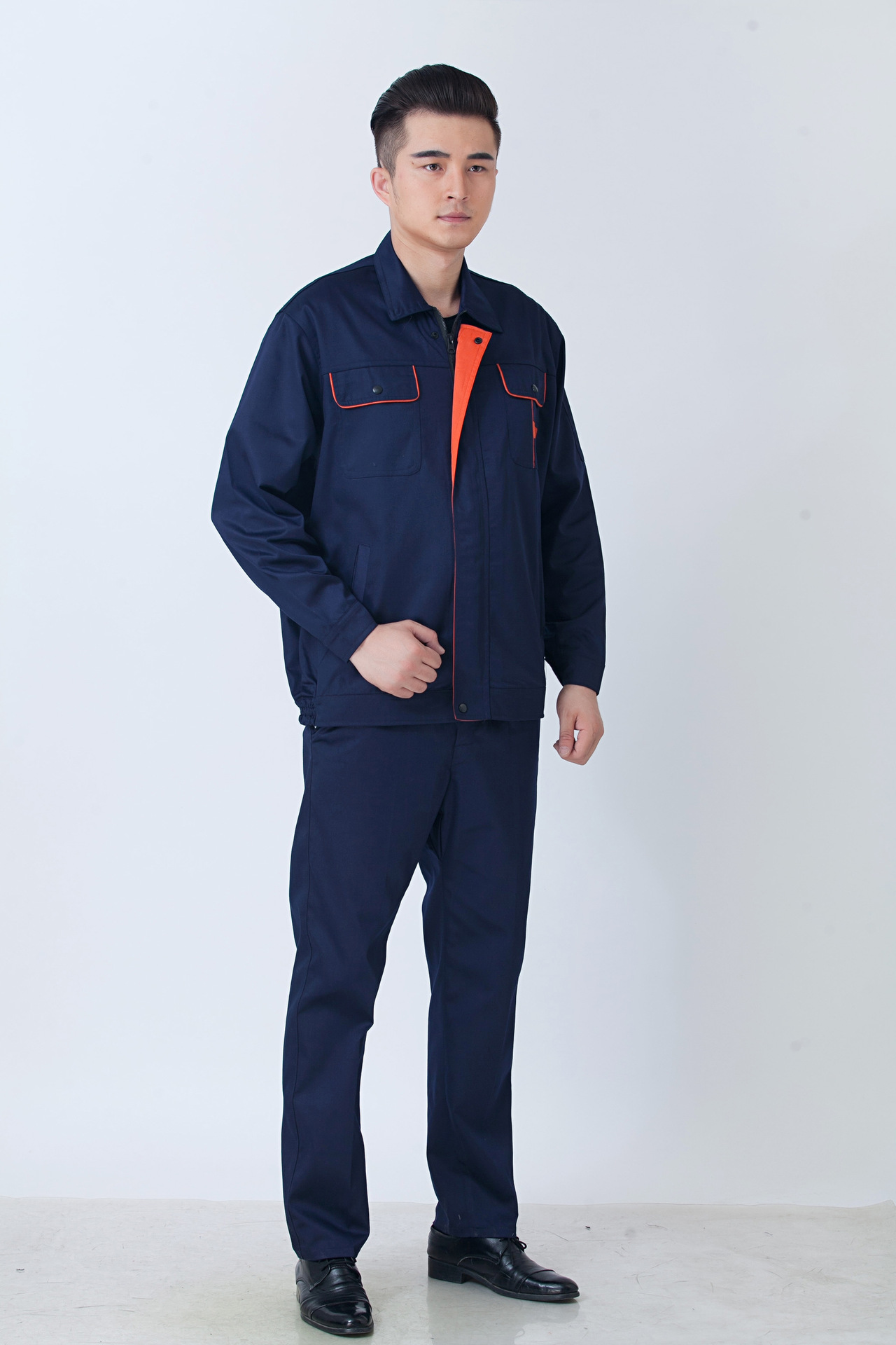 劳保工作服定做 工装套装 汽修电焊厂服工程服加工 不起球批发-服装