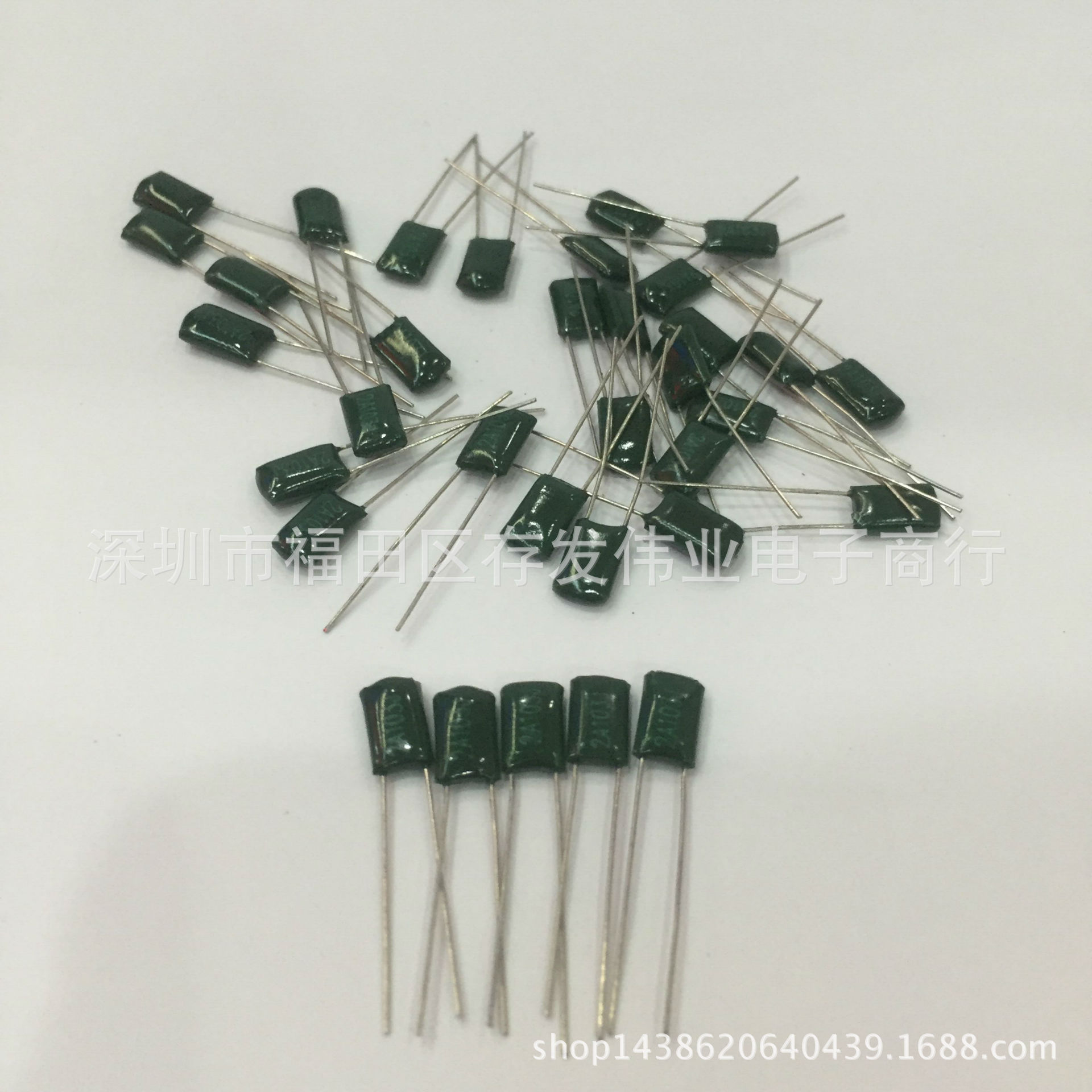 涤纶电容 cl11 2g103j 400v 0.01uf 10nf-阿里巴巴