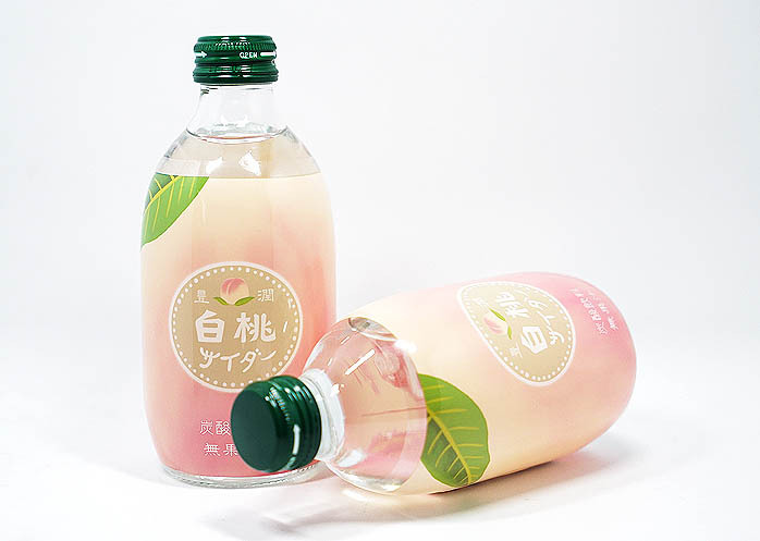 日本正规进口 友升 友桝丰润农园 白桃味汽水 碳酸饮料 - 食品饮料批