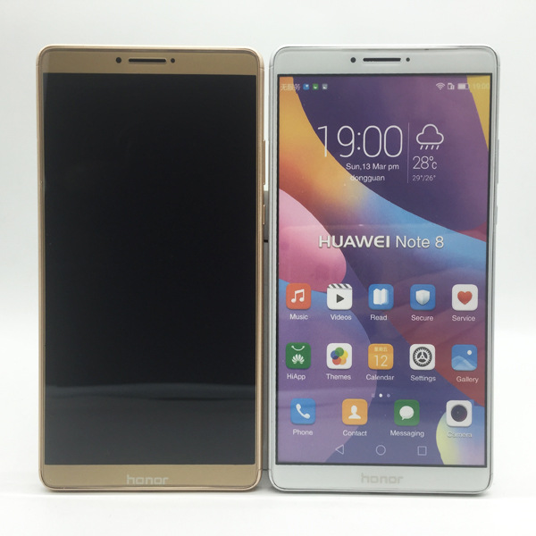 华为荣耀note8手机模型 1:1手感尺寸模型机 黑屏/彩屏