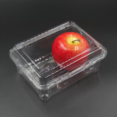 500g水果盒切盒葡萄草莓圣女果一次性塑料透明水果包装盒600个/箱