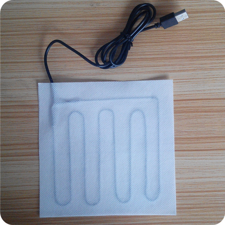 5v无纺布发热片 电热片 加热片厂家专业生产 阻燃 耐高温电加热片