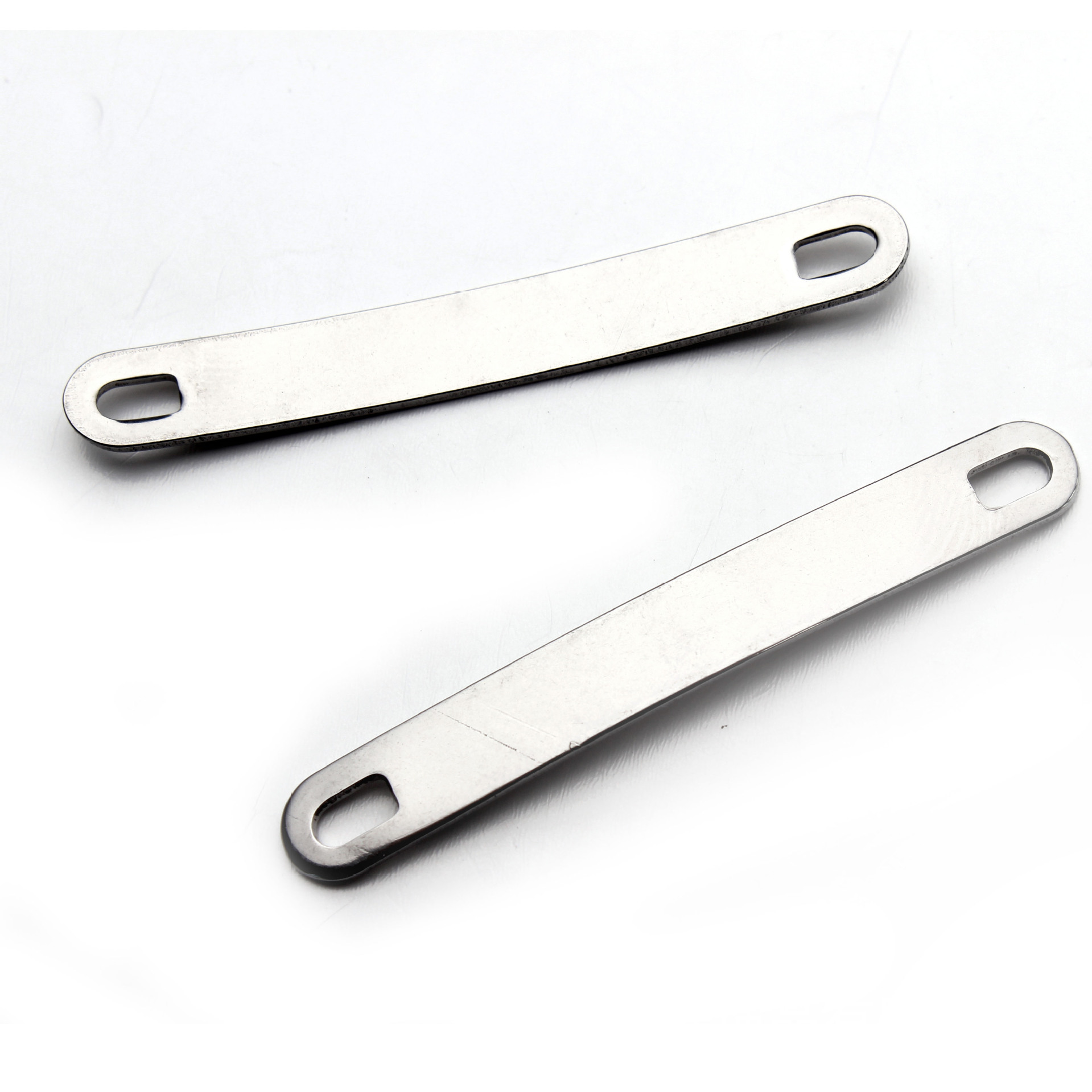 双孔弧形不锈钢连接片 手工diy饰品配件材料手链连接件 f3304
