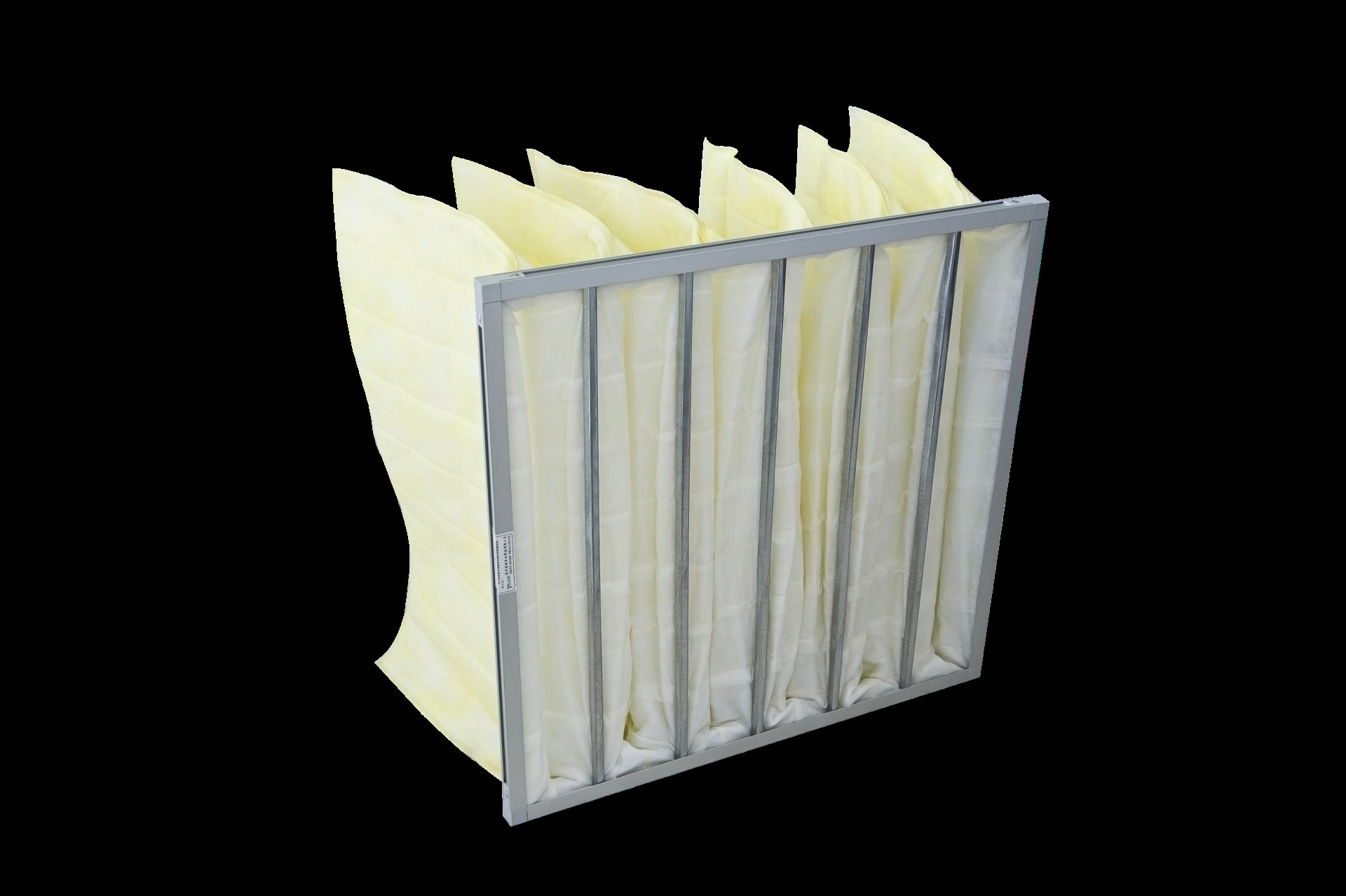 厂家直销铝框中效袋式空气过滤器 无纺布袋式空气过滤网定制