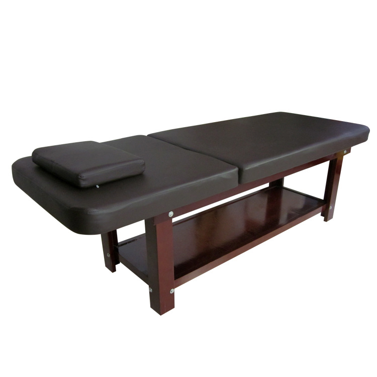 美容院apa香松木床美容床中式推拿按摩床理疗保健床美容床