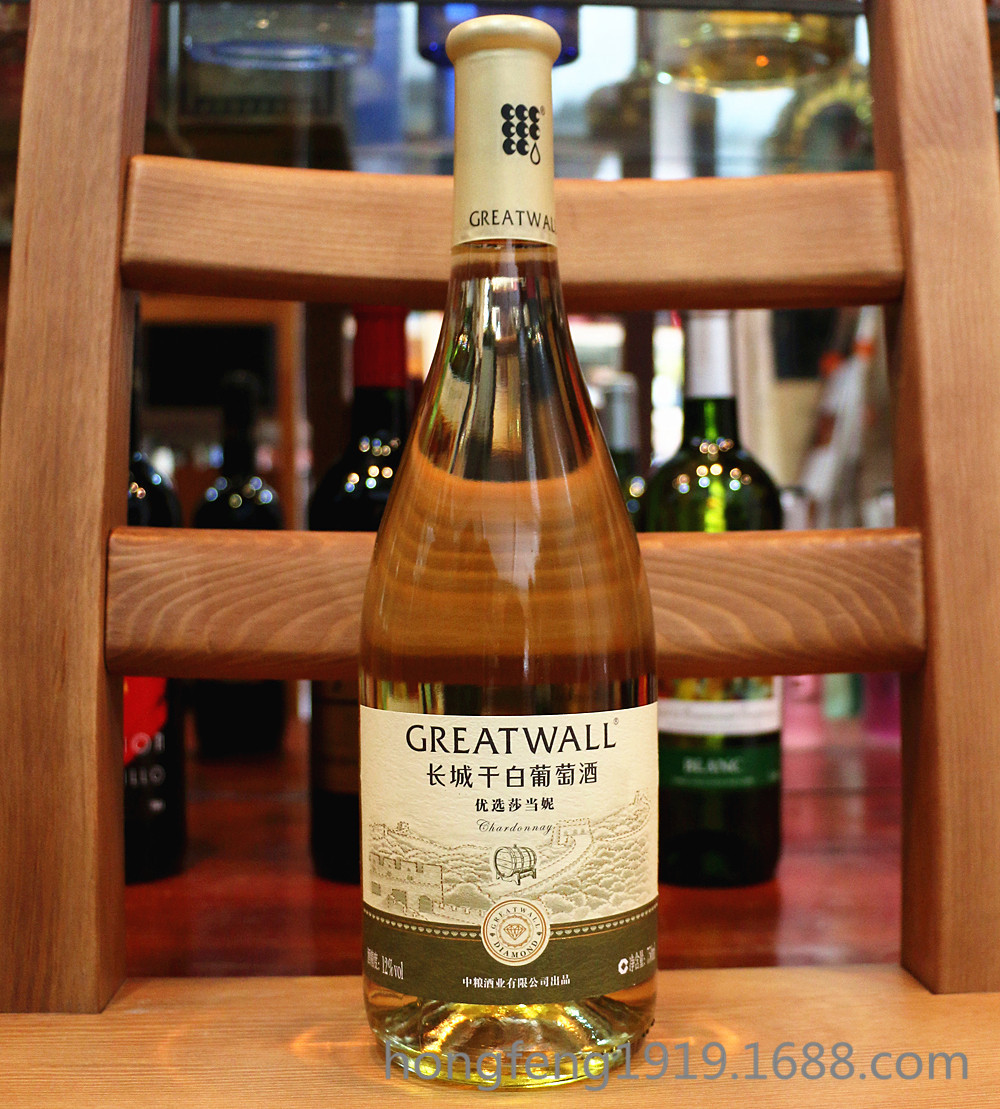 长城干白 优选莎当妮干白葡萄酒 红酒批发团购 保真