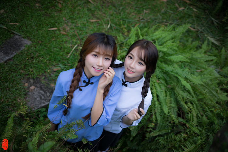 民国棉学生装女五四青年装古装校服毕业服写真中山装演出合唱班服