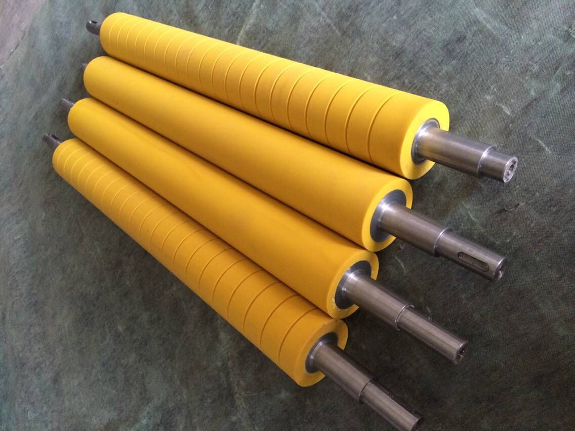 制辊厂供应低硬度耐磨高回弹橡胶辊 硅胶辊 聚氨酯胶辊
