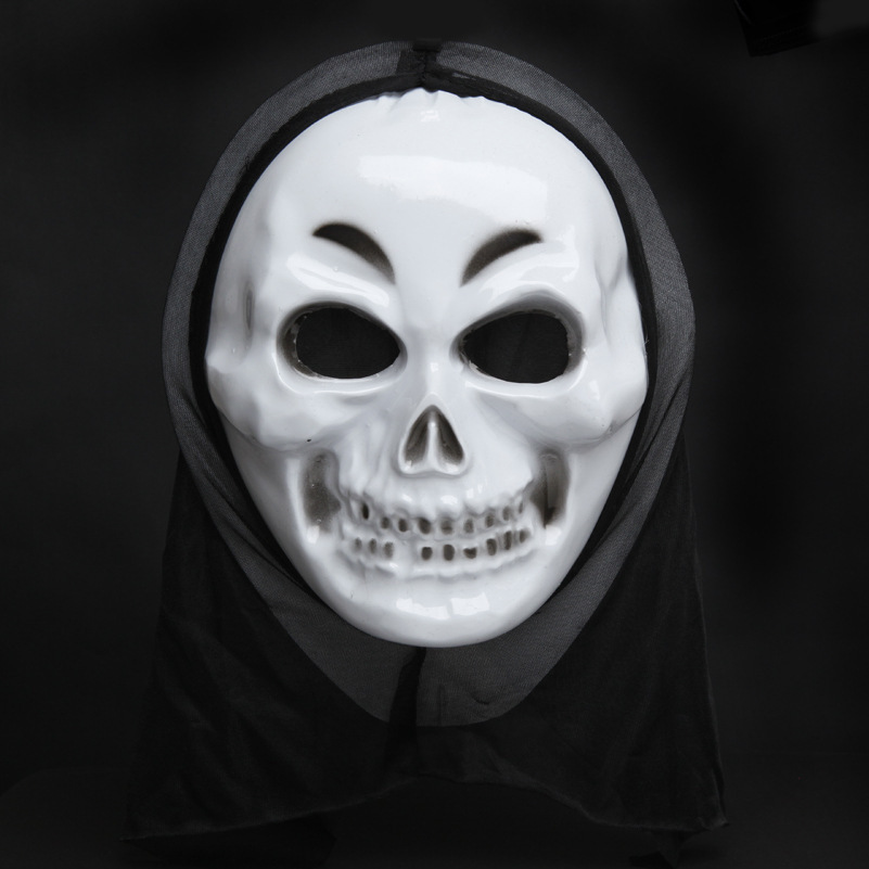 万圣节用品 单片恐怖鬼面具 惊叫鬼脸面具 鬼节面具批发 尖叫面具