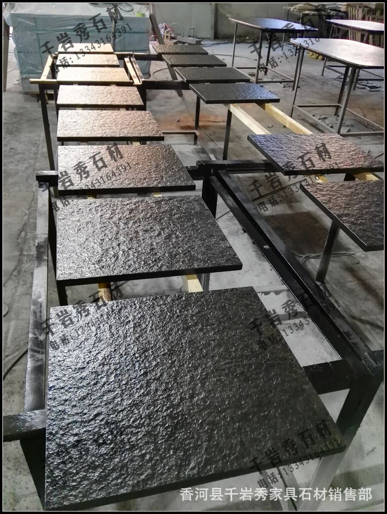 定制火烧石杯垫踢脚线烟灰缸工艺品