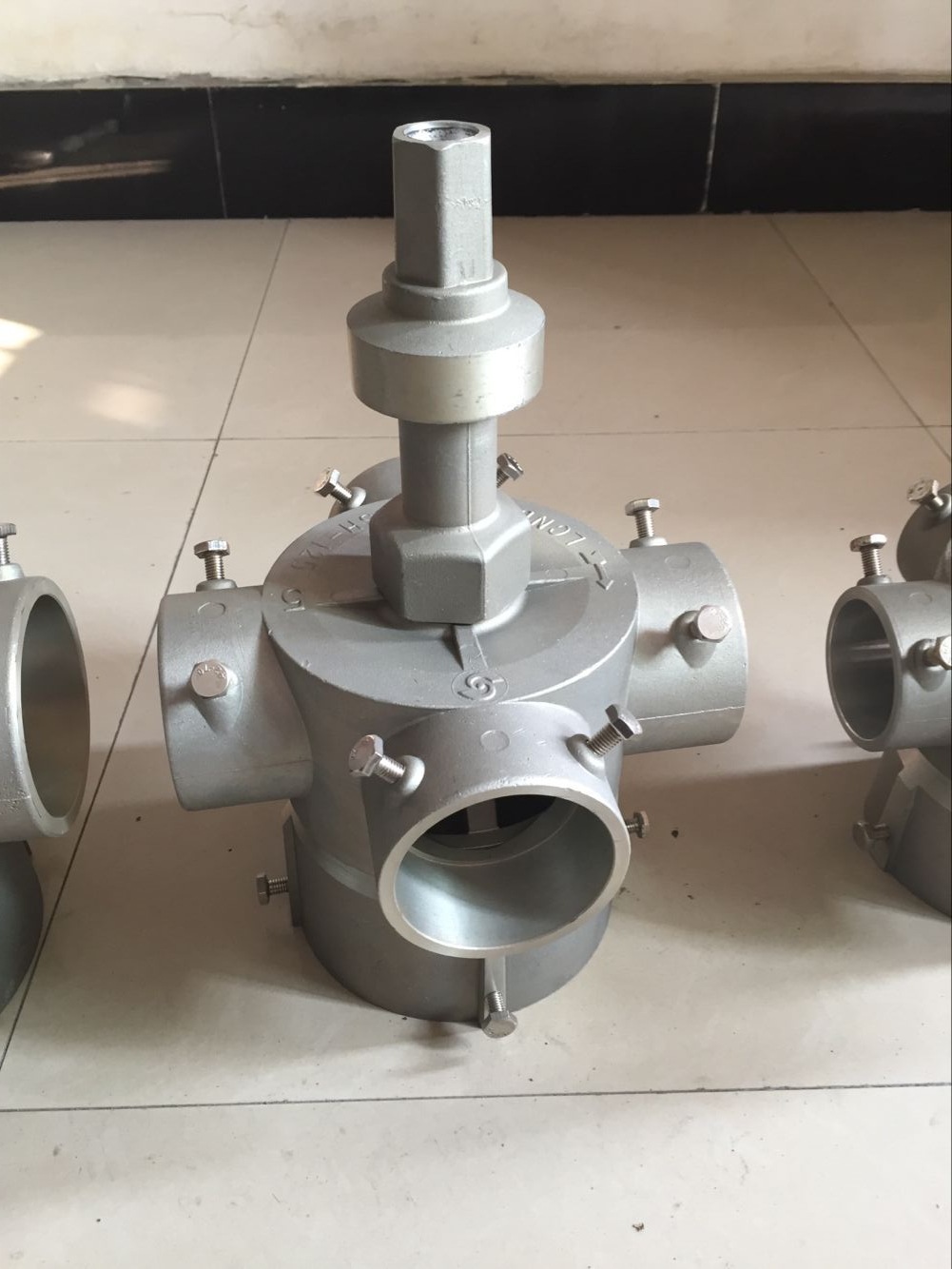 【图】绍兴 湖州 新立制冷玻璃钢冷却塔 配件转头 铜铝合金工程塑料转