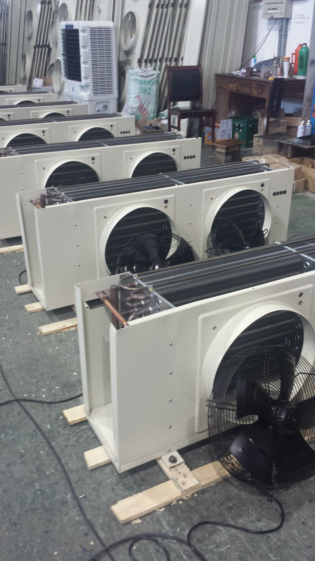 厂家直销标准型 dd-22 d型吊顶式冷风机空气冷却器蒸发器冷库内机