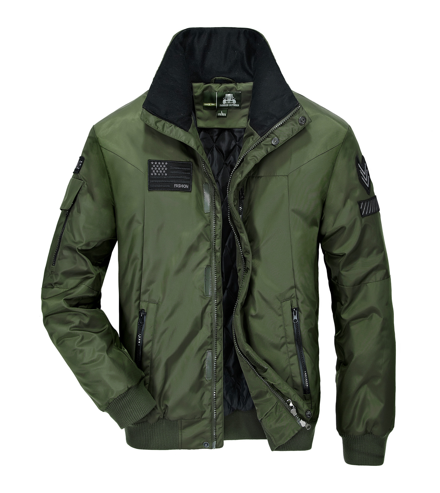 afs zdjp秋冬空军飞行员夹克衫男装棒球服韩版宽松青年外套60601a