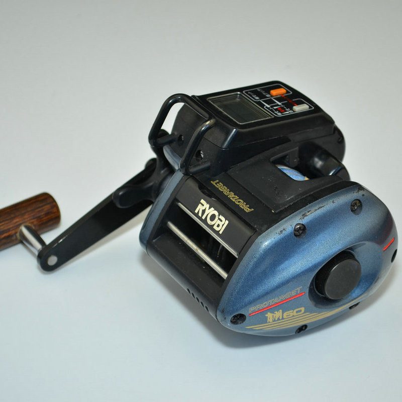 日本原装电动计数轮 电动鼓式渔轮 矶钓渔线轮远投渔轮鱼线轮批发