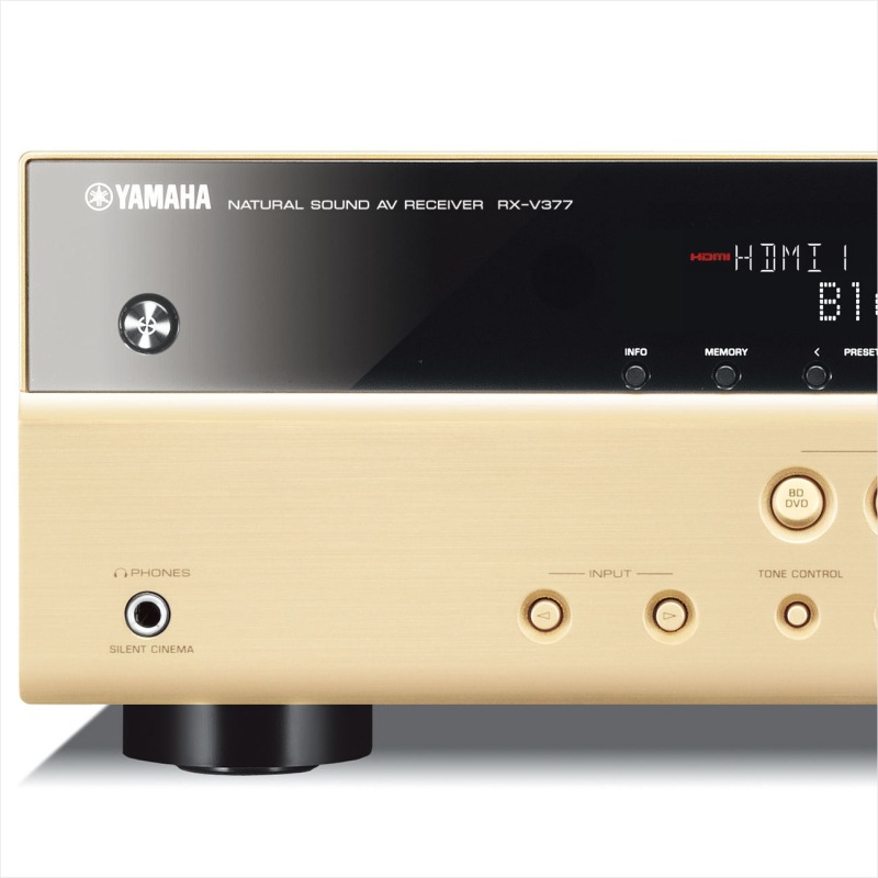 yamaha/雅马哈 rx-v377家用av功放机4k数字专业大功率5.1家庭影院