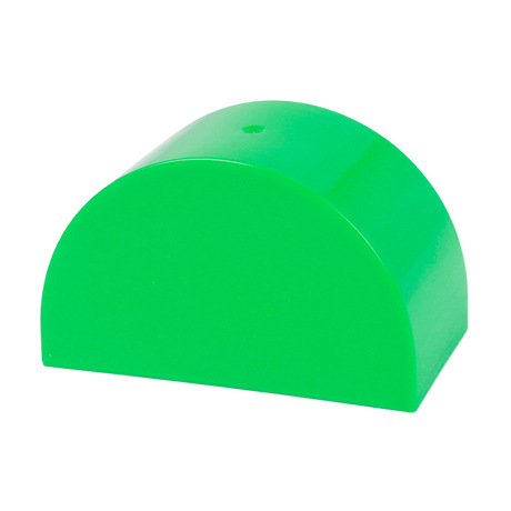 a-宝思智2×4拱形砖/半圆屋顶大颗粒积木散装配件补充散件批发