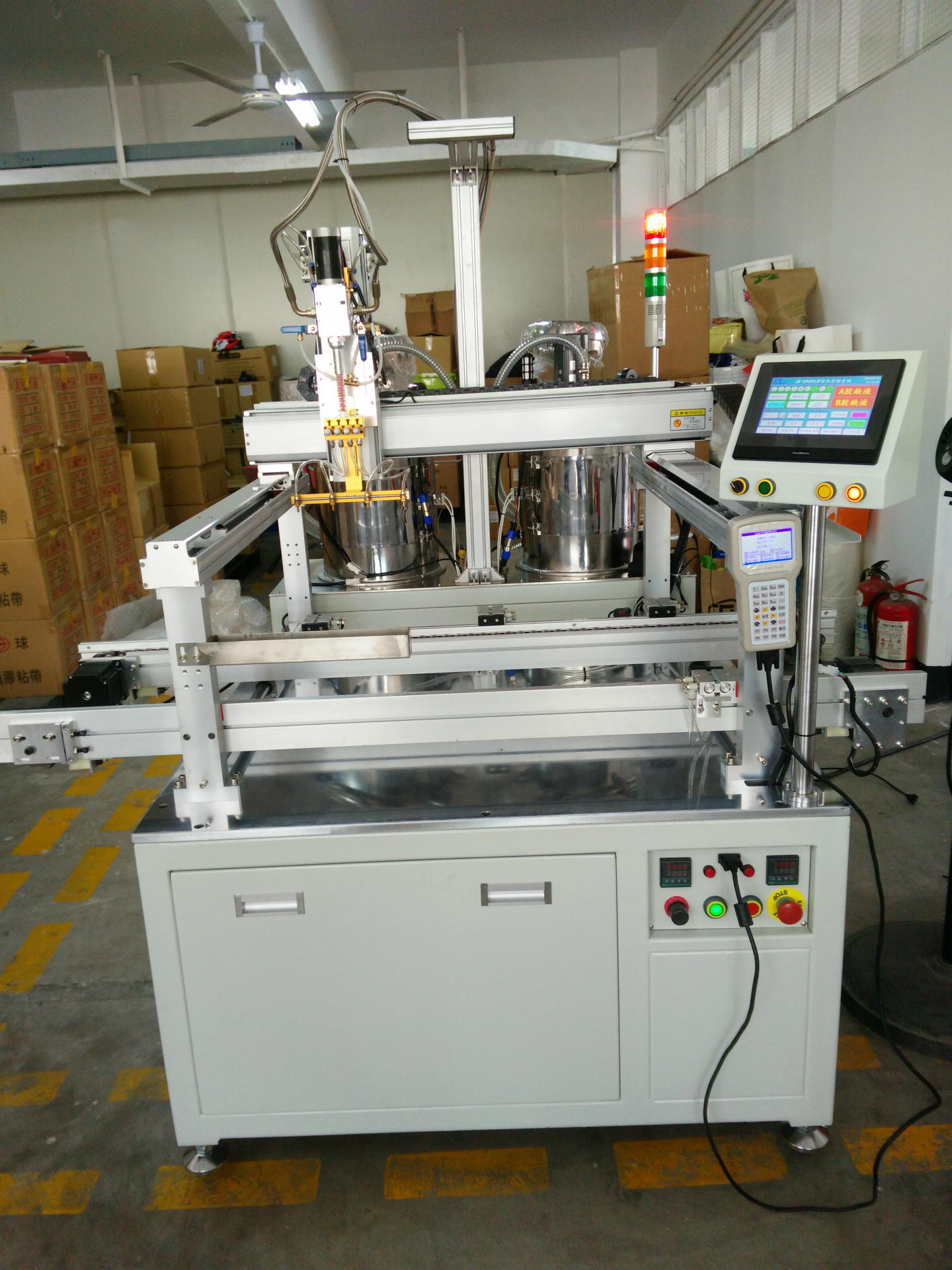 供应全自动在线式ab灌胶机