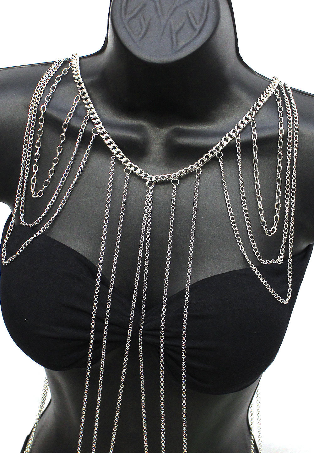 多层时尚欧美流行身体链 ebay速卖通wish热卖长款身体链