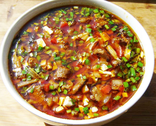 陕西特产正宗宝鸡岐山空心挂面农家手工挂面岐山臊子面