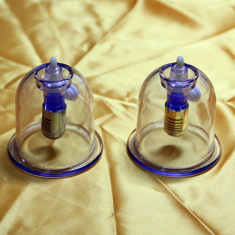 负压拔罐器批发 家用抽气式拔罐 非玻璃3号单罐