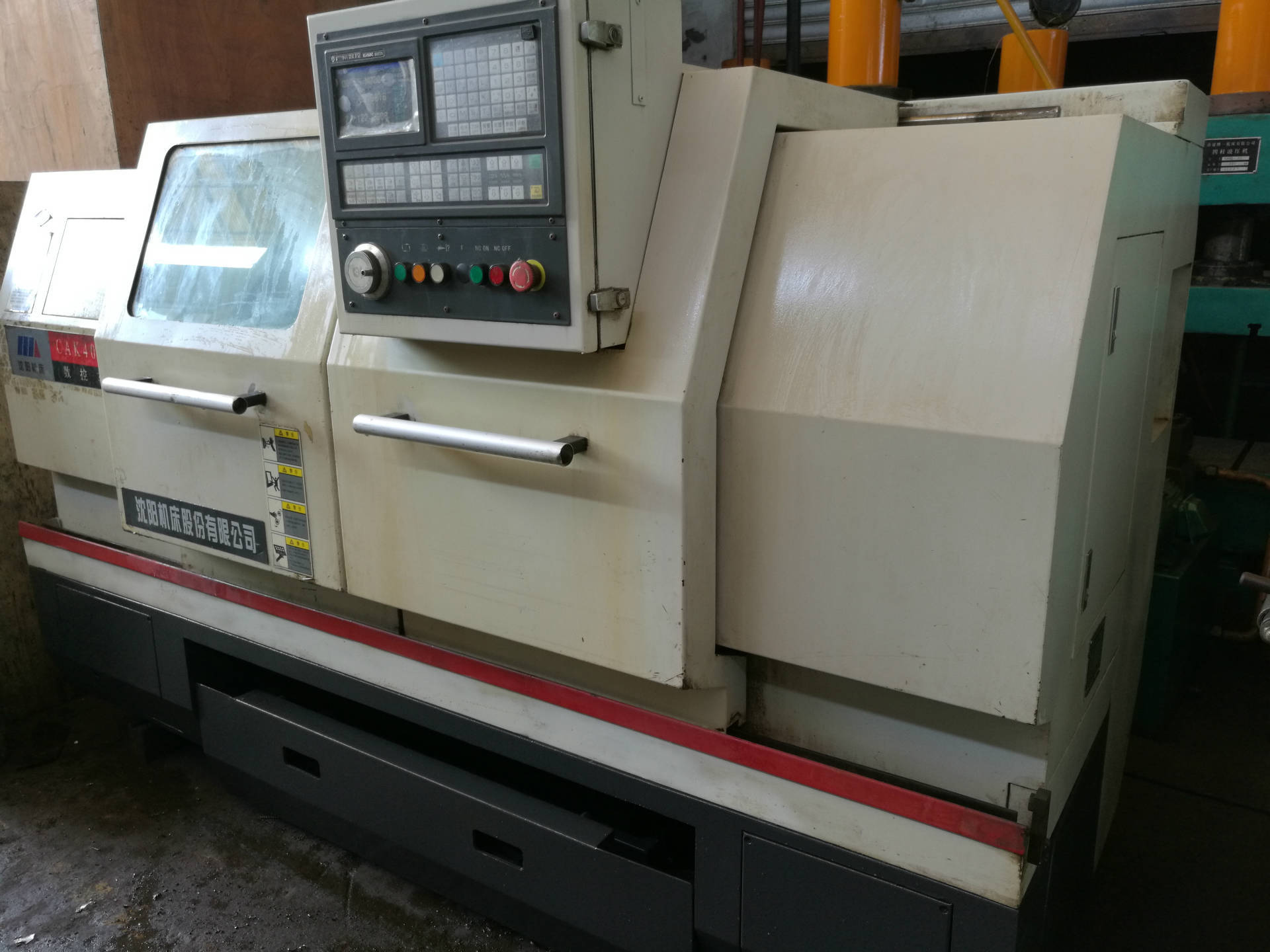 回收销售二手数控车床 沈阳机床厂cak4085二手数控 车床