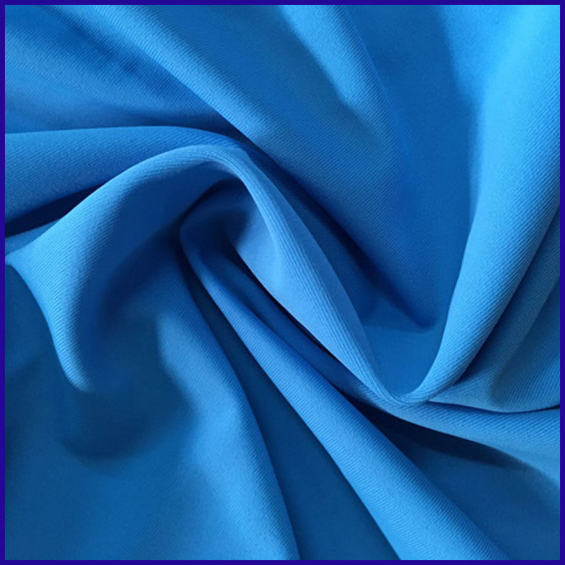 厂家直销j涤氨泳装布 经编弹力哑光莱卡布 弹力面料