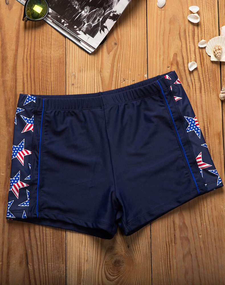 三奇泳裤低腰平角时尚宽松大码性感 专业男