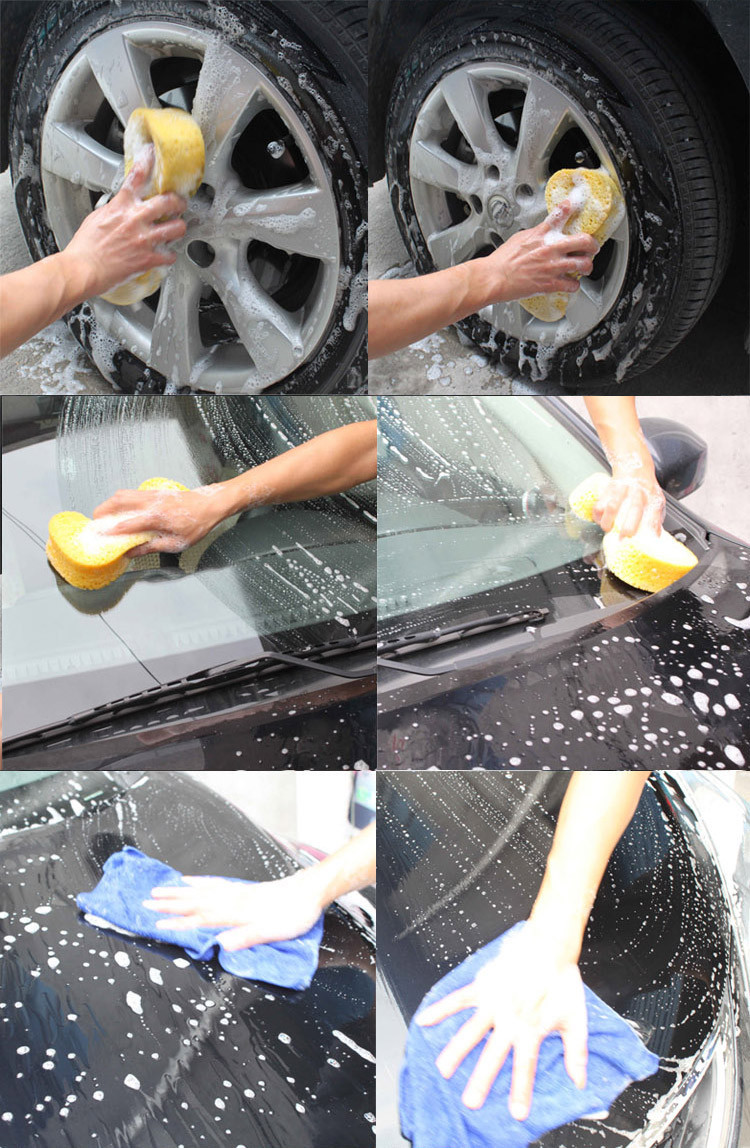 厂家直销铠甲正品家庭5g装泡王浓缩洗车精/洗车粉 汽车泡沫清洗剂