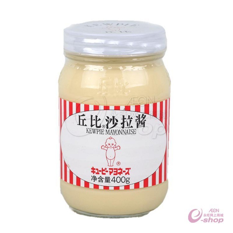 丘比沙拉酱香甜味原味沙拉酱400g寿司拌菜沙拉酱烘焙原料