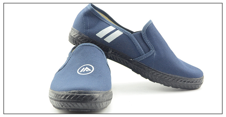 批发定做监狱布鞋 帆布劳改犯人专用车间工