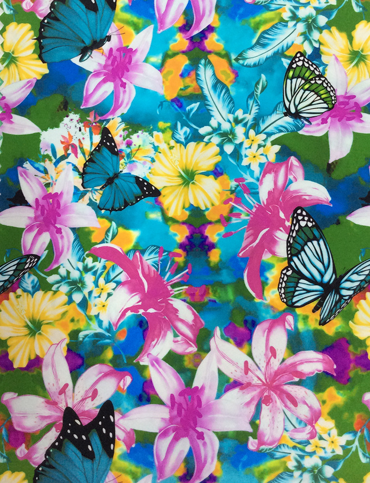 东莞数码印花 成衣印花加工 数码印刷 服装裁片印花加工 色彩好