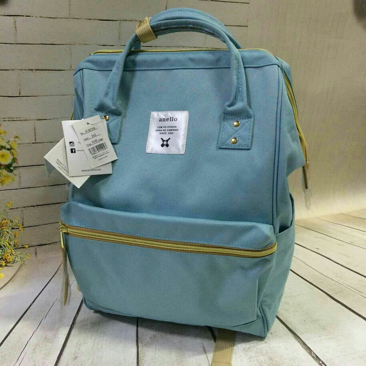 出口日单乐天anello牛津布旅行书包 双肩包 外贸原单一件代发