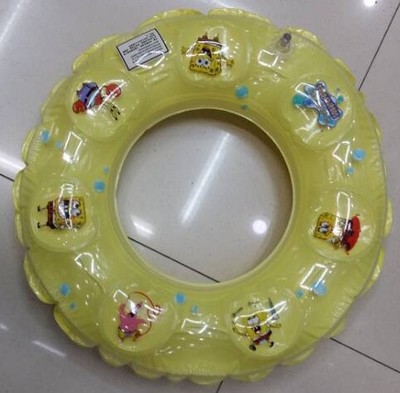双层卡通水晶圈 游泳好帮手 宝宝/儿童游泳圈/救生圈/座圈80