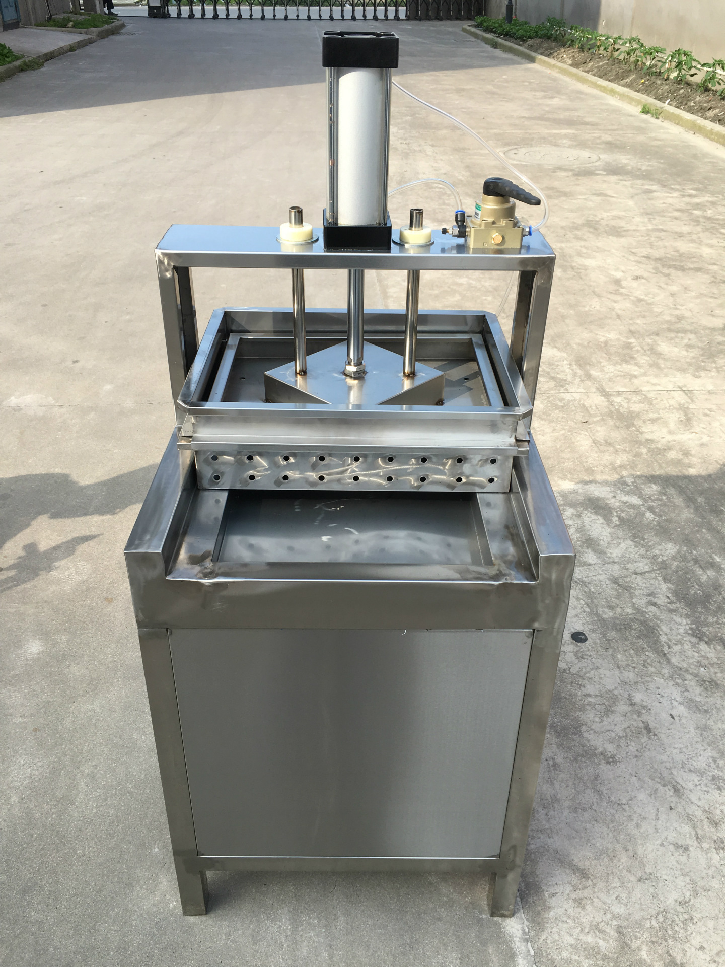 全自动豆腐制作机 高效率豆腐压制成型机 家用全自动豆腐成型机