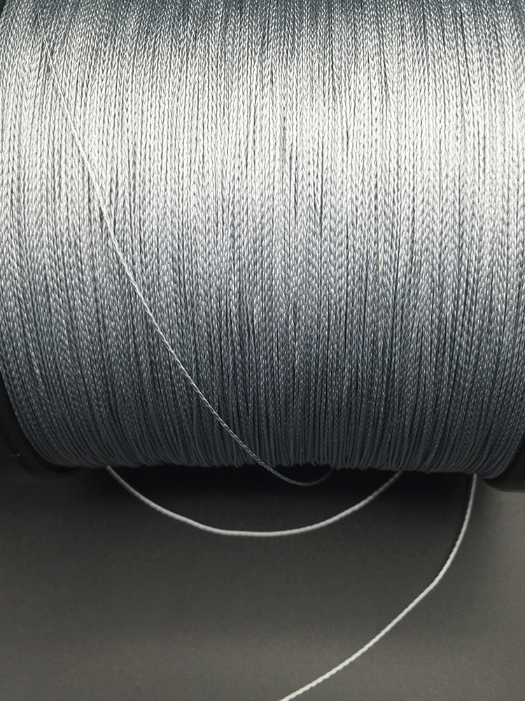 1000米4编大力马鱼线/pe线编织渔线/织网线风筝线灰色织网线