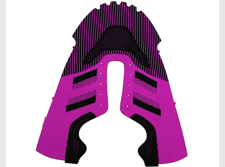 运动鞋针织鞋面定制批发一体成型3d飞织涤纶热熔丝鞋