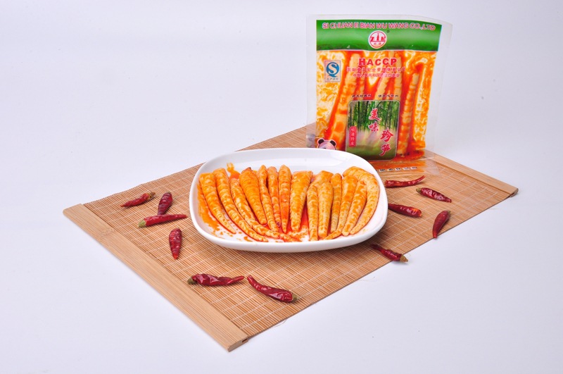 厂家乐山峨边特产麻辣美味竹笋70g袋装休闲食品特价批