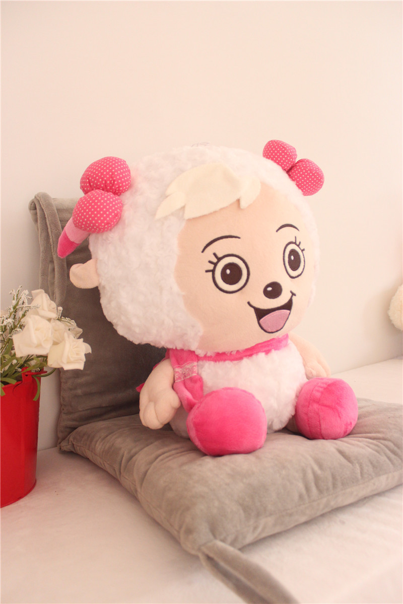 厂家定制批发儿童毛绒玩具批发 美羊羊毛绒公仔玩偶 玫瑰绒面料