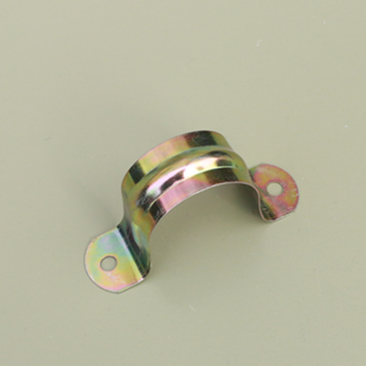 【图】供应彩锌铁线管管卡半边码20-110管卡骑马卡u型码现货供应_其他