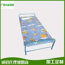 简约现代办公午休多功能折叠床 简易金属折叠床双人床