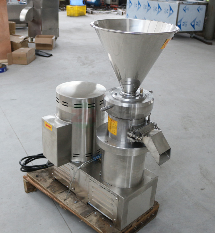 食品级不锈钢电动磨骨机猪头骨磨骨机冰冻鳞鱼磨鱼泥机粗细可调节