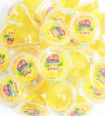 亲亲 果肉果冻 30g/40g 橘子/菠萝味 果冻 每箱10斤
