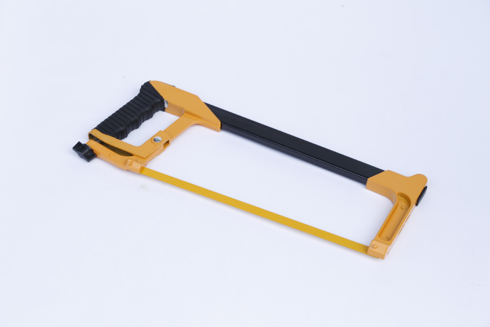 银嘉专业级12寸钢锯架 方管铝合金锯架 锯弓 手动钢锯架工具批发